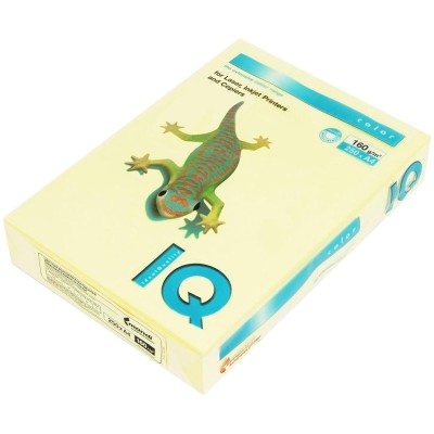 Бумага "IQ Color pale" А4, (жёлтый), 160г/м2, цена за 1 лист, Mondi 092772
