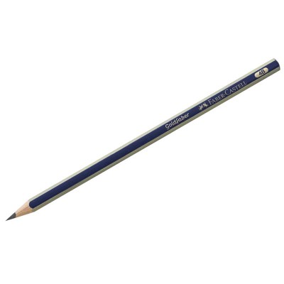 Карандаш ч/г Faber-Castell "Goldfaber 1221" 4B, заточен. 286135