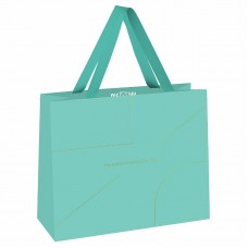 Пакет подарочный 1шт 32*26*12см MESHU "Monocolor. Tiffany", отд. фольгой, матовая ламинация 354678