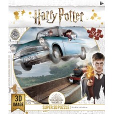 Пазл 3D "Летающая машина" 500 элементов