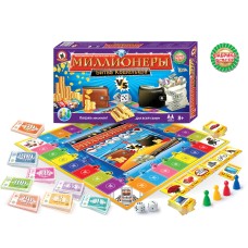 Настольная игра "Миллионеры. Битва кошельков" 03500