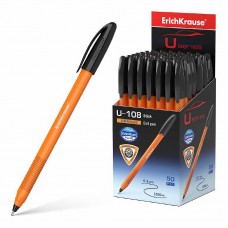 Ручка шариковая ErichKrause® U-108 Stick Orange 1.0, Ultra Glide Technology, цвет чернил черный 47583