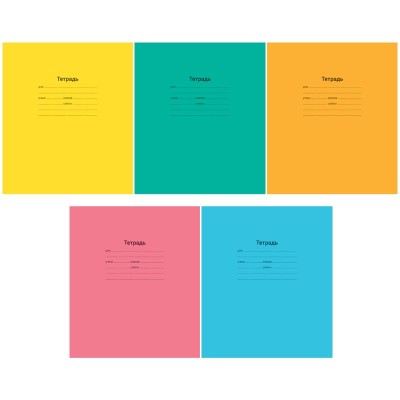 Тетрадь 12л., косая линия ArtSpace "Однотонная. INTENSIVE" 257133