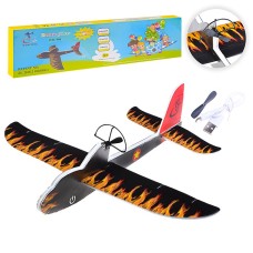 Самолет из пенопласта Electric gliders, вращается пропеллер, в коробке (10702070/161219/0265635, Китай) U035362Y