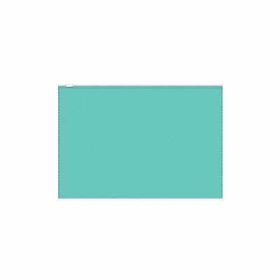 Zip-пакет пластиковый ErichKrause® Diagonal Pastel Mint, B5, непрозрачный, мятный 53515