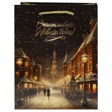 Dream Cards Пакет подароч.с мат.лам.и тис.фол.18x23x10см(M)Сияние города,190г(собс.раз.) ПКП-6650