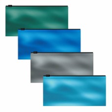 Zip-пакет пластиковый ErichKrause® Glossy Ice Metallic, Travel, непрозрачный, ассорти 53298