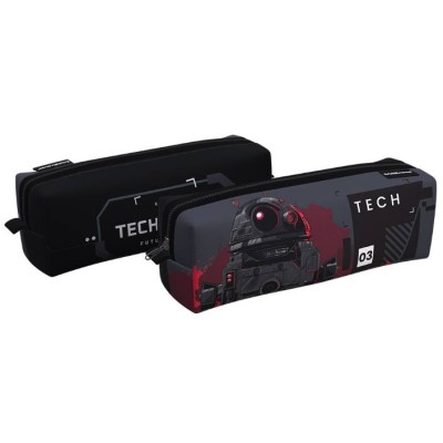 Пенал квадро ErichKrause 210x70x70мм Tech Mind 62870