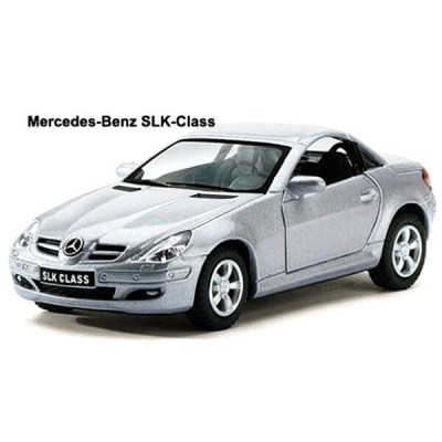 Машинка модель Mercedes-Benz SLK-CLASS металлическая в короб KT5095W