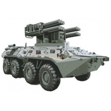 М-15588 Вырубная фигурка. Военная техника. ЗРК Сосна. Двухсторонняя