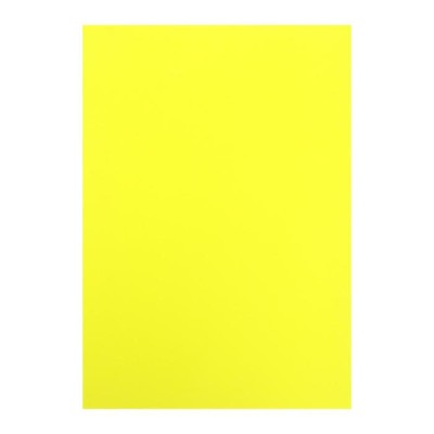 Бумага IQ Color  А4, 80г/м2 цвет неон желтый 1 лист НК-00000952
