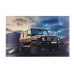 Альбом для рисования А4 40л. ЧЁРНЫЙ ВНЕДОРОЖНИК-1 (40-2285) КБС с жесткой подложкой,твин-лак,хол.фол 40-2285