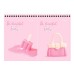 БЛОКНОТ А6 40л. на гребне BE BEAUTIFUL (Б40-3666) ассорти, цвет.мелов.обл, офсет, клетка Б40-3666
