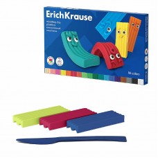 Пластилин классический ErichKrause Color Friends 18 цветов со стеком, 270 г 61342