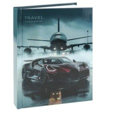 ЕЖЕДНЕВНИК А6, 176л. АВТО НА ВЗЛЁТНОЙ ПОЛОСЕ (176-0370) 7БЦ, глянц.ламинация, датированный 176-0370