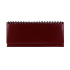 ПЛАНИНГ 56 л. недатир. SELECTION - BORDEAUX (56-5073) греб, кожзам (бордовый), золот срез 300х130мм 56-5073