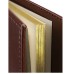 ПЛАНИНГ 56 л. недатир. SELECTION - CHOCO (56-5072) греб,кожзам (коричневый), золотист срез 300х130мм 56-5072