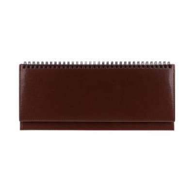 ПЛАНИНГ 56 л. недатир. SELECTION - CHOCO (56-5072) греб,кожзам (коричневый), золотист срез 300х130мм 56-5072