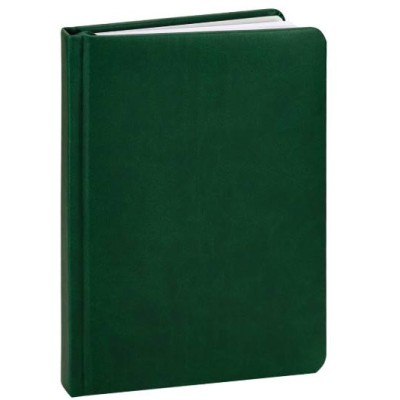 ТМ Profit ЕЖЕДНЕВНИК А5, 128л. недатир. CLASSIC DELICATE - EMERALD зеленый(128-3152)кожзам,круглен 128-3152