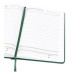 ТМ Profit ЕЖЕДНЕВНИК А5, 128л. недатир. CLASSIC DELICATE - EMERALD зеленый(128-3152)кожзам,круглен 128-3152