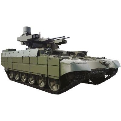 Ф-15586 Плакат вырубной А3. Военная техника. БМПТ Терминатор. Двухсторонний.- группа Военная техника 00-00018455