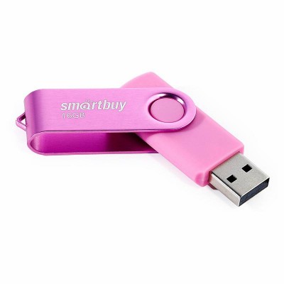 Память Smart Buy "Twist" 16GB, USB 2.0 Flash Drive, пурпурный 365502