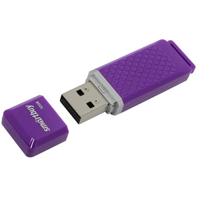 Память Smart Buy "Quartz"  16GB, USB2.0 Flash Drive, фиолетовый Smart Buy 248235
