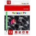 Фломастеры с вентилир колпачком 12цв. МИЛИТАРИ (ФВ-2568) в картон.коробке, ФВ-2568