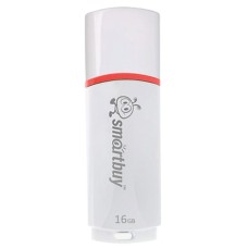 Память Smart Buy "Crown" 16GB, USB 2.0 Flash Drive, белый 244815