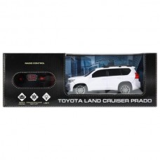 Машина ру TOYOTA PRADO свет, 19 см, ,бел, кор PRADO-19L-WH