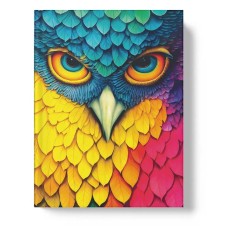 Ежедневник А6 128л "Яркая птица" КанцЭксмо ЕЖИ24612805