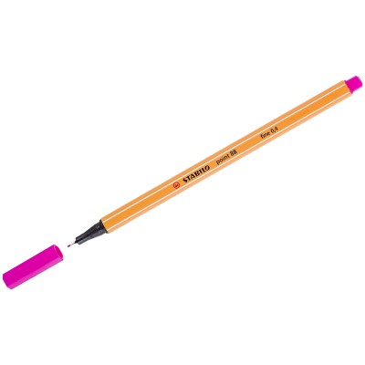 Ручка капиллярная Stabilo "Point 88" розовая, 0,4мм Stabilo 075914