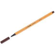 Ручка капиллярная Stabilo "Point 88" коричневая, 0,4мм Stabilo 067224