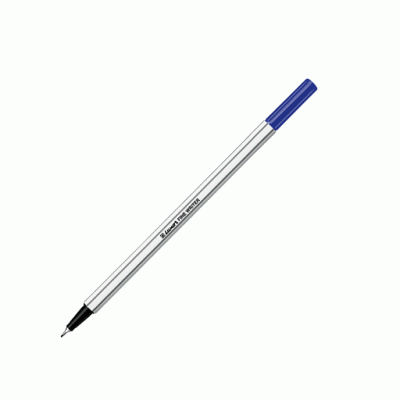Ручка капиллярная Luxor "Fine Writer 045" синяя, 0,8мм