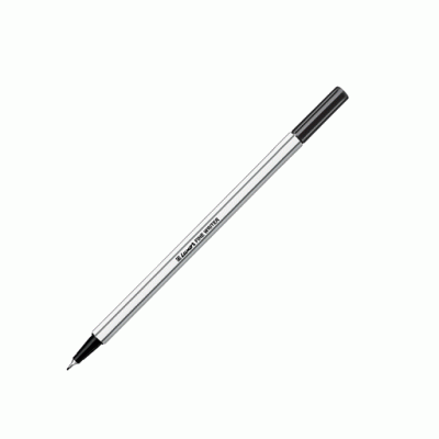 Ручка капиллярная Luxor "Fine Writer 045" черная, 0,8мм