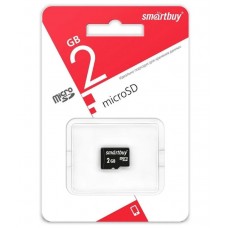 Карта памяти MicroSD 2 Gb SmartBuy 39875