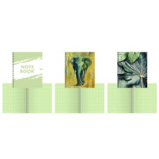 Тетрадь А5 96л "Зеленый микс" КанцЭксмо ТС968569