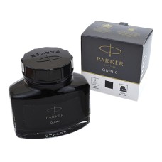 Чернила для перьевых ручек QUINK, флакон 57 мл, цвет чёрный PARKER 00-00030516