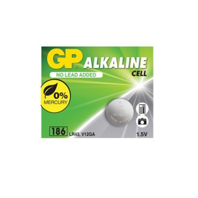 Батарейка 1шт GP LR43 (186) BC1 GP 222288