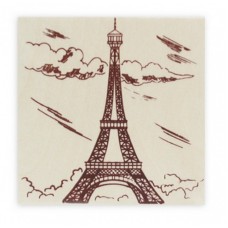 Заготовка деревянная для выжигания. 15х15 см. ПАРИЖ. ЭЙФЕЛЕВА БАШНЯ (Арт. НР-8359) Заготовка деревянная для выжигания. 15х15 см. ПАРИЖ. ЭЙФЕЛЕВА БАШНЯ (Арт. НР-8359)