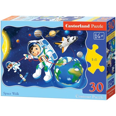 Пазлы CastorLand 30 деталей открытый космос