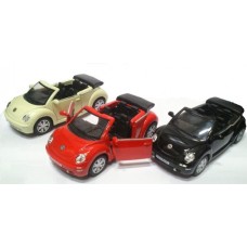 Машинка Модель 2003 VW New Beetle Convertible в коробке KT5073W