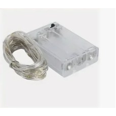 Гирлянда нить "КАПЕЛЬКА РОСЫ" на 3х батарейках Мульти 22382