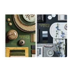 Тетрадь 80л., А4, клетка на гребне GreenwichLine "Stylish details", матовая ламинация, тиснение фольгой, 70г/м2 360381