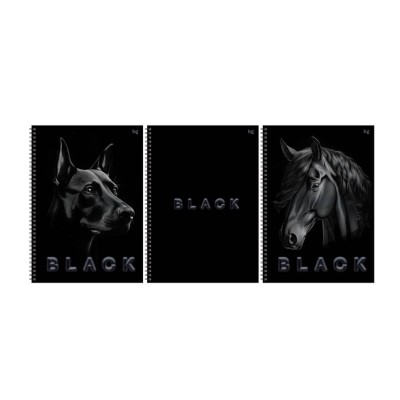 Тетрадь 80л., А4, клетка, на гребне BG "Just black", soft-touch ламинация, выб. лак 378734 Тетрадь 80л., А4, клетка, на гребне BG "Just black", soft-touch ламинация, выб. лак 378734