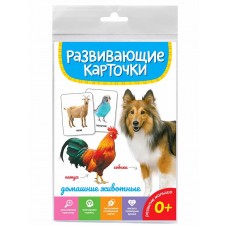 РАЗВИВАЮЩИЕ КАРТОЧКИ. ДОМАШНИЕ ЖИВОТНЫЕ 467-0-159-05284-5