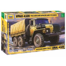 Сборная модель "Российский армейский грузовик "Урал-4320" 3654