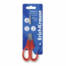 Ножницы ErichKrause EasyCut, 13.5см, ассорти  60835