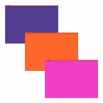 Zip-пакет пластиковый ErichKrause Soft Caribbean Sunset, А5+, непрозрачный, ассорти 61168