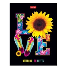 Записная книжка 80л А6ф клетка тв.переплет глянц. ламин. -LOVE- 80ЗКт6В1_28709